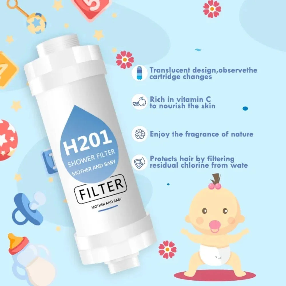 FLOWRA H201 PureBaby Gentle Shower Filter