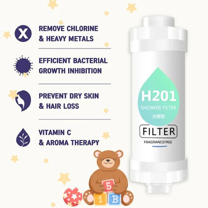 FLOWRA H201 PureBaby Gentle Shower Filter